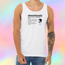 Stephen Amell Sinceriously Meaning Unisex Tank Top
