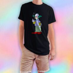 The Simpsons Krusty Clown Smoking T Shirt