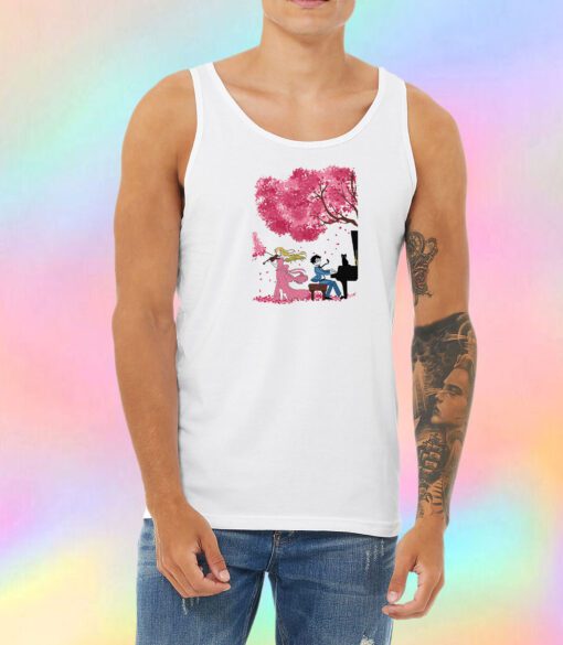 The Violinist and the Pianist Unisex Tank Top