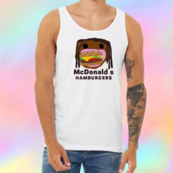 Travis Scott McDonalds Parody Hamburgers Unisex Tank Top
