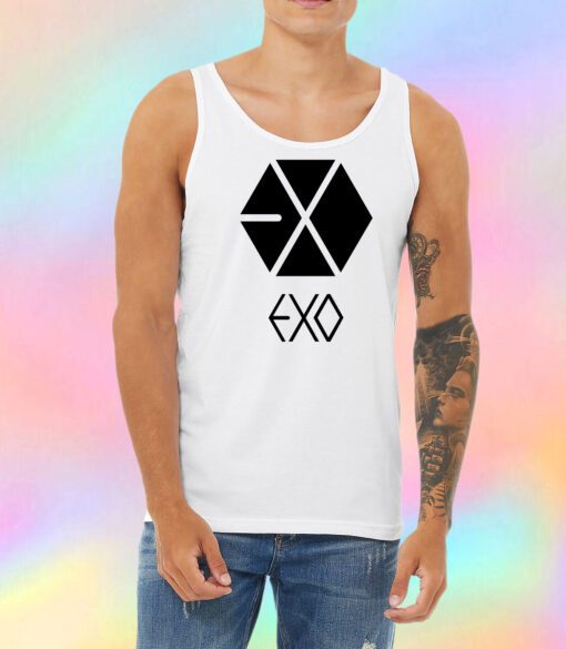 exo logos Unisex Tank Top