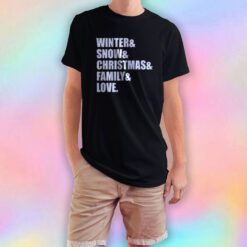 family love christmas T Shirt