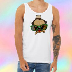 funky pugs Unisex Tank Top