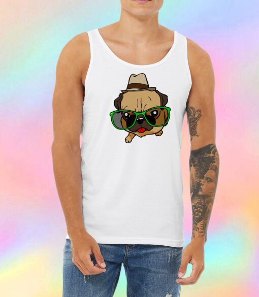 funky pugs Unisex Tank Top
