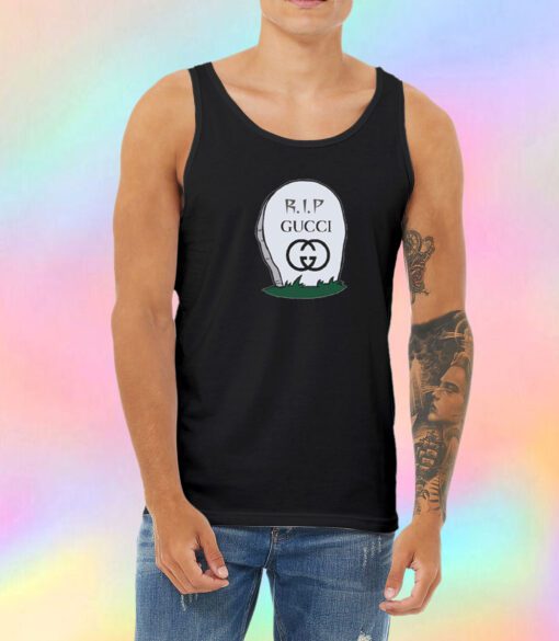 i got gucci on my grave Unisex Tank Top