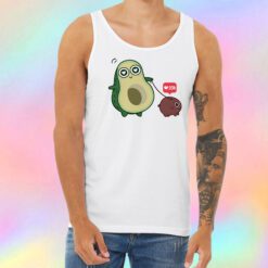 kawaii Avocado Dog Unisex Tank Top