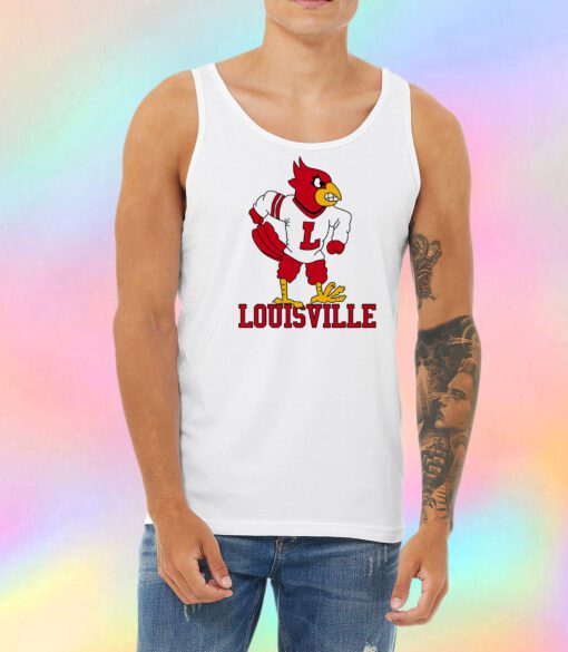 louisville cardinals Vintage Unisex Tank Top