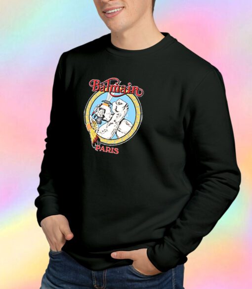 BLEACH GOODS ARMED AND READY BLACK BALMAIN Sweatshirt