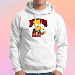 Backwoods Bart Simpson Smoking Hoodie
