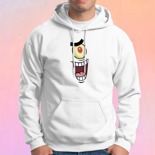 Bad Nickelodeon Plankton Face Hoodie
