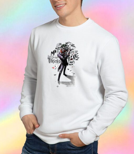 Batman Joker Insane Sweatshirt