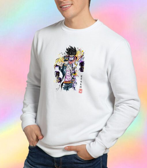 Bizarre Adventure Watercolor Sweatshirt