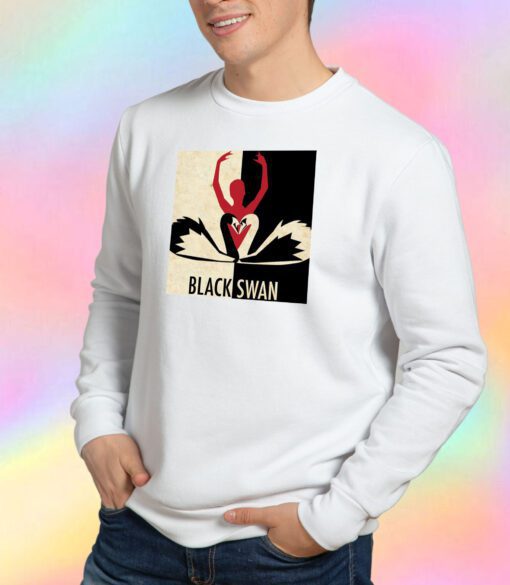 Black Swan Poster Sweatshirt