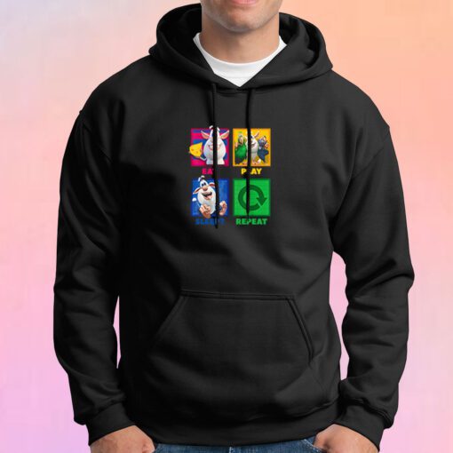 Booba Eat Play Sleep Repeat Hoodie