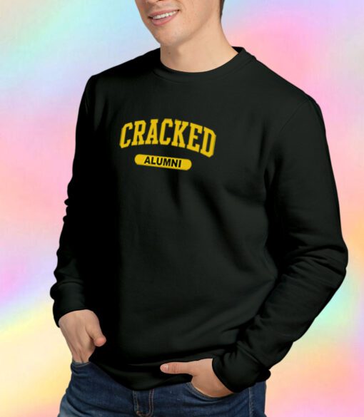 Cheap Cracked Alumni Sweatshirt