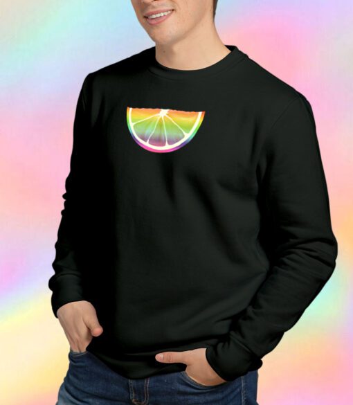 Citrus Rainbow Slice Sweatshirt