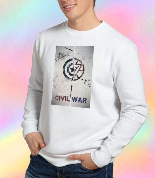 Civil war Art Sweatshirt