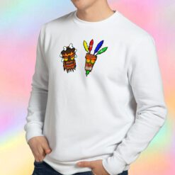 Crash Bandicoot Uka Uka et Aku Aku Sweatshirt