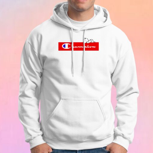 Cute Champion Peanuts Hoodie