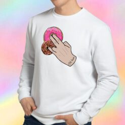 Dunkin Donuts Only Human Hand Sweatshirt