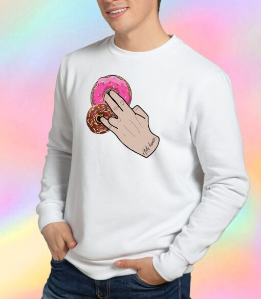 Dunkin Donuts Only Human Hand Sweatshirt