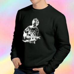 Ed Sheeran Drawing White Sweatshirt