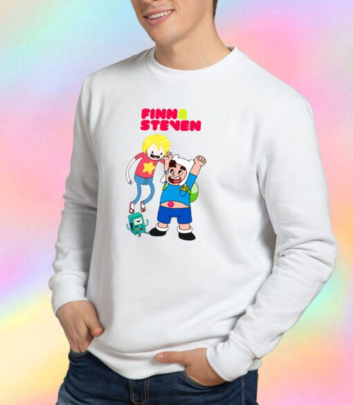 Finn and Steven Universe Character Sweatshirt