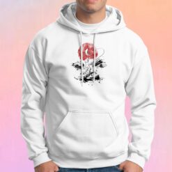 Fisherman red sun Hoodie