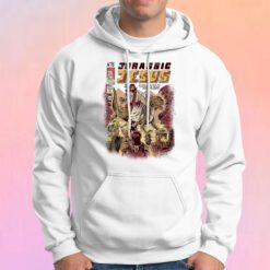 Funny Jurassic Jesus Hoodie