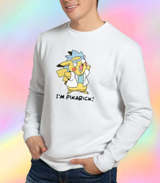 Funny Pikarick Parody Rick and Morty Sweatshirt