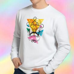 Geometry Skull Sweatshirt