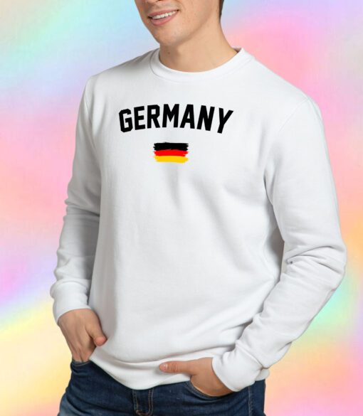 Germany Flag Paint Sweatshirt