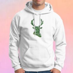 Green Mandala Deer Hoodie