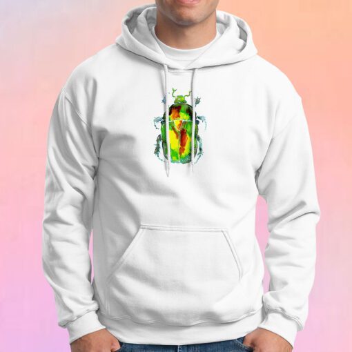 Green Rose Chafer Hoodie