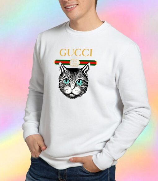 Gucci Cat Parody Sweatshirt