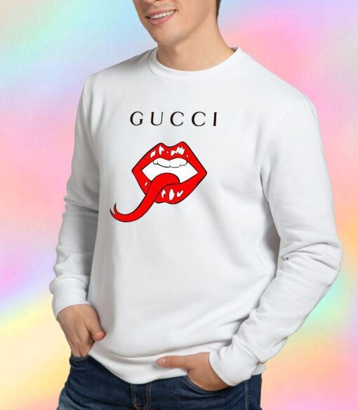 Gucci Mouth Lips Sweatshirt