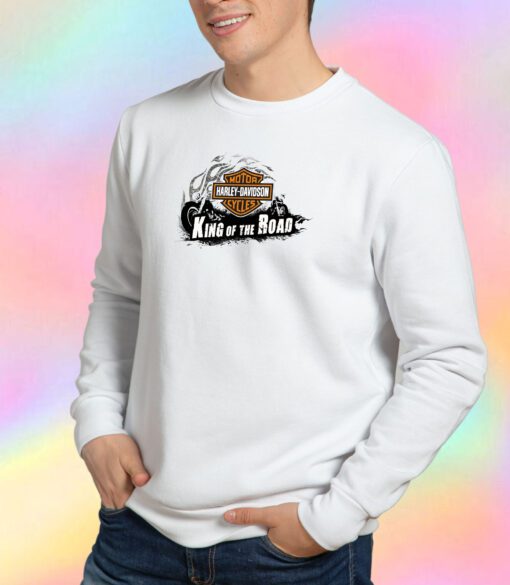 Harley Davidson Logo King of the Road Sweatshirt