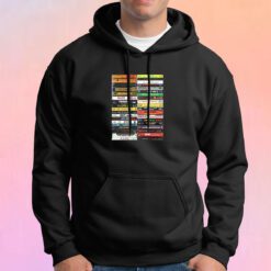 Hip Hop Casette Collection Retro Hoodie