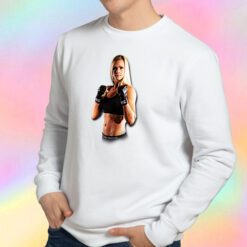 Holly Signs With the UFC Sweatshirt