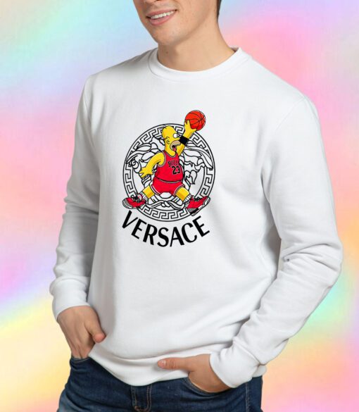Homer Jordan Versace Sweatshirt