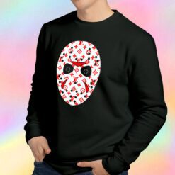 Jason Voorhees Mask Lv Monogram Sweatshirt