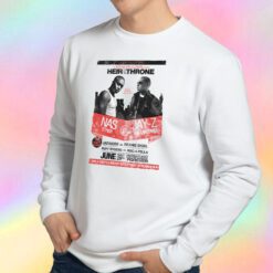 Jay Z vs Nas Heir to the Throne Sweatshirt
