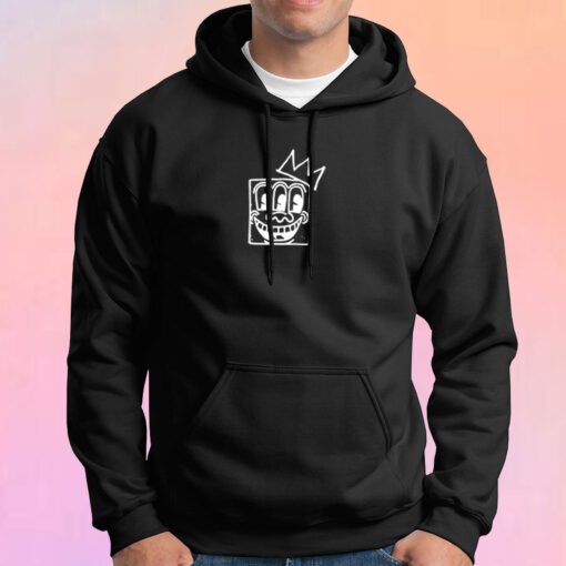 Jean Michel Basquiat Crown Haring Hoodie