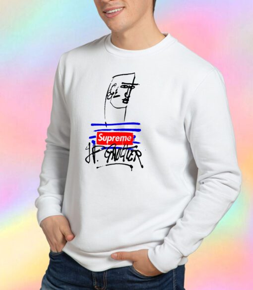 Jean Paul Gaultier White Sweatshirt