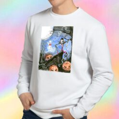 John Skellington landscape Sweatshirt