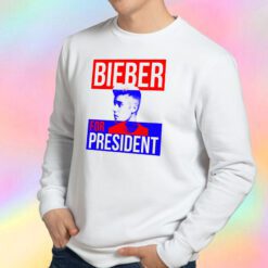 Justin Bieber For President Sweatshirt