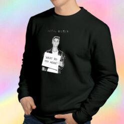 Justin Bieber What Do You Mean Sweatshirt