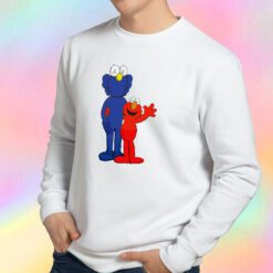 KAWS x Uniqlo x Sesame Street BFF Elmo Sweatshirt
