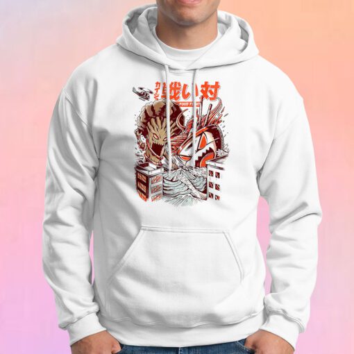 Kaiju Food Fight Hoodie