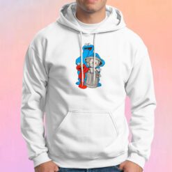 Kaws X Sesame Street Collab Hoodie